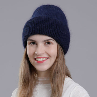 Bonnet winter knitted piece for women | Thalia -3