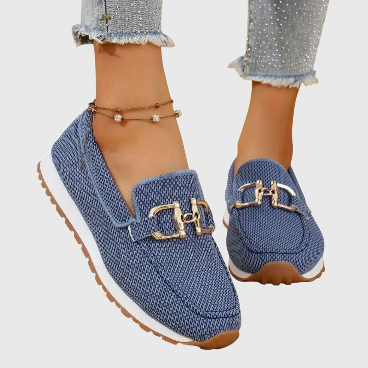 Classic orthopaedic loafer sneakers for women | Selene -3