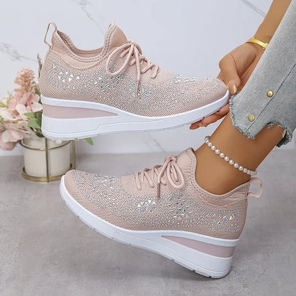 Supportive sneakers with sparkling detail for women | Bonnie