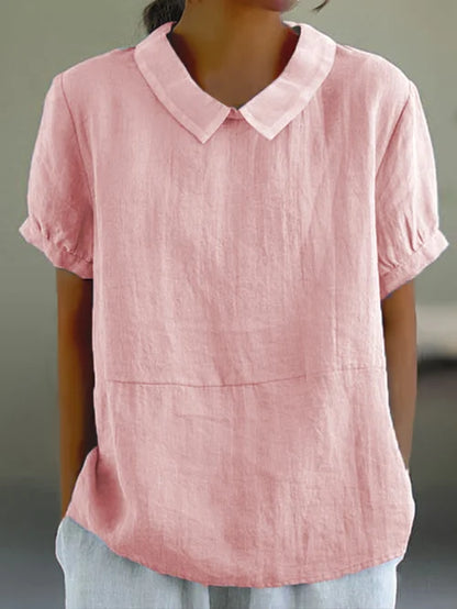 Elegant cotton shirt for women | Amalie -4