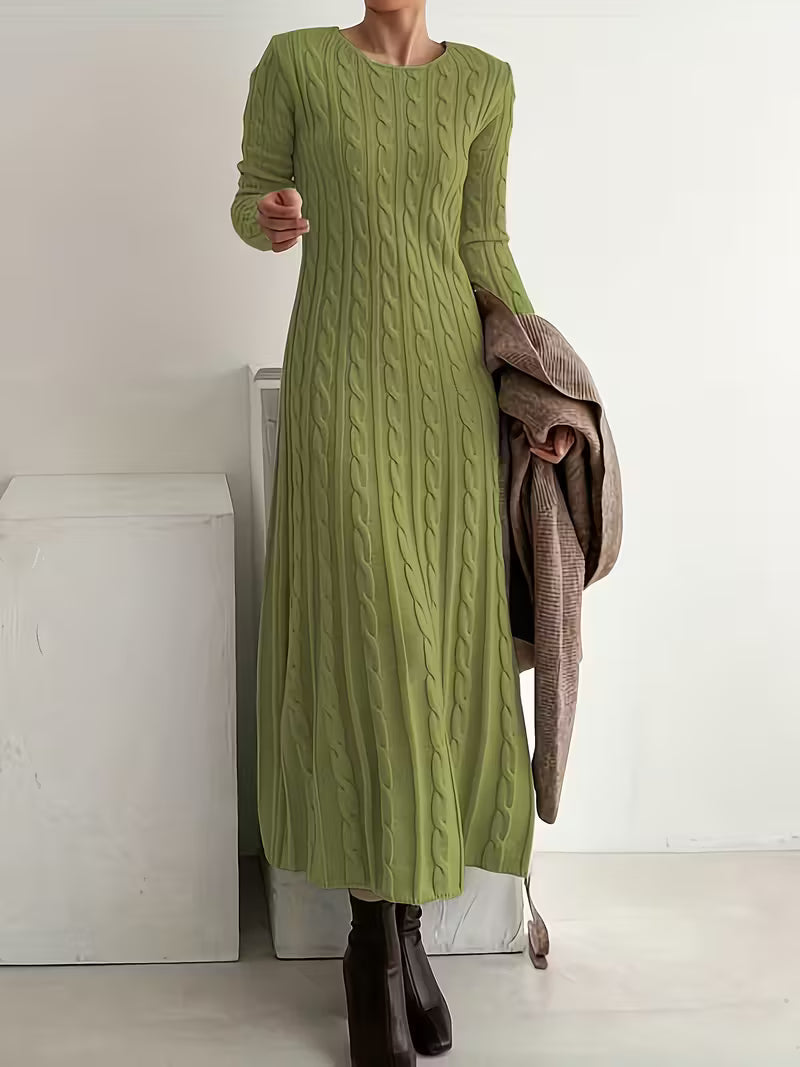 Elegant long everyday maxi dress for women | Vanessa -3