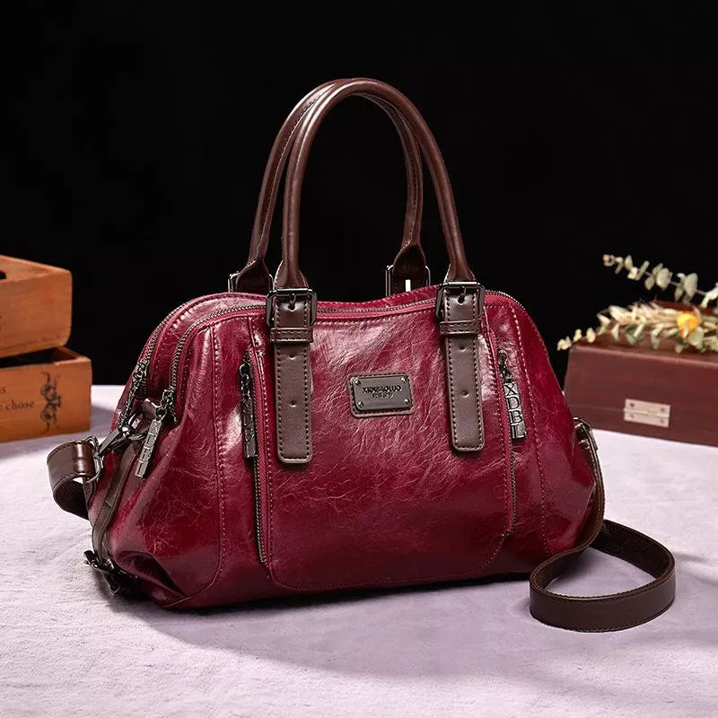 Chic leather bag for women | Silke -5