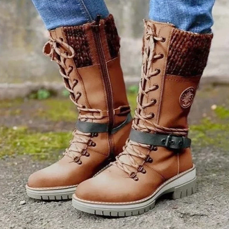 Aurelle elegant waterproof winter boots for women