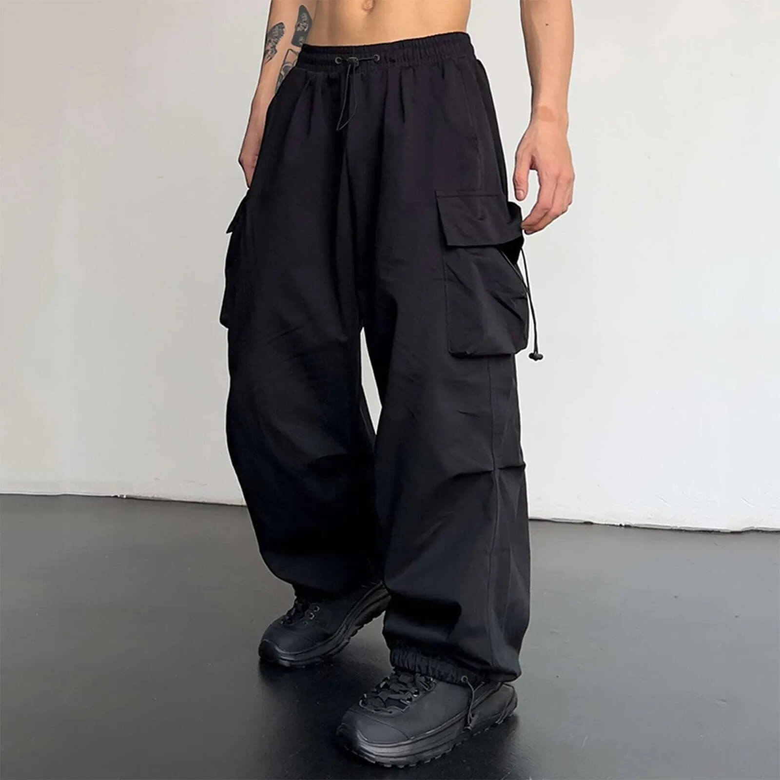 Relaxed fit cargo for men | Axel -5