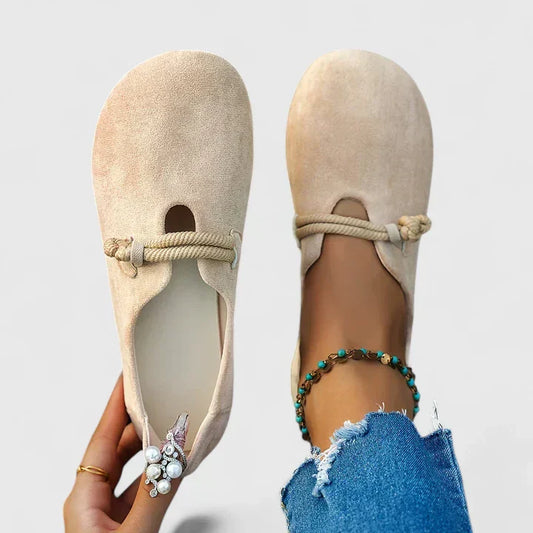 Supportive summer loafers for women | Elara -1