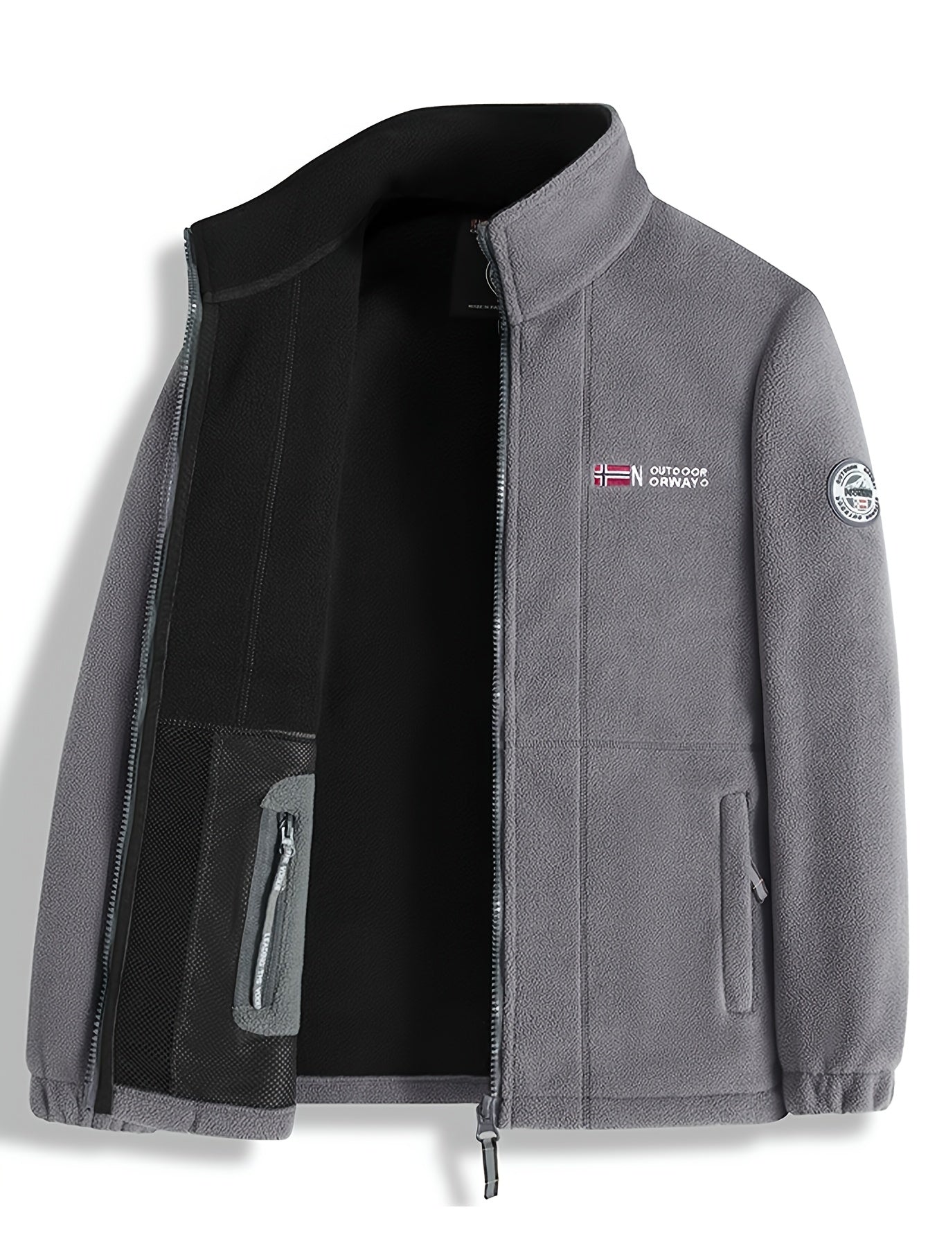 Outdoor performance fleece jacket high coat for men | Rowan -20