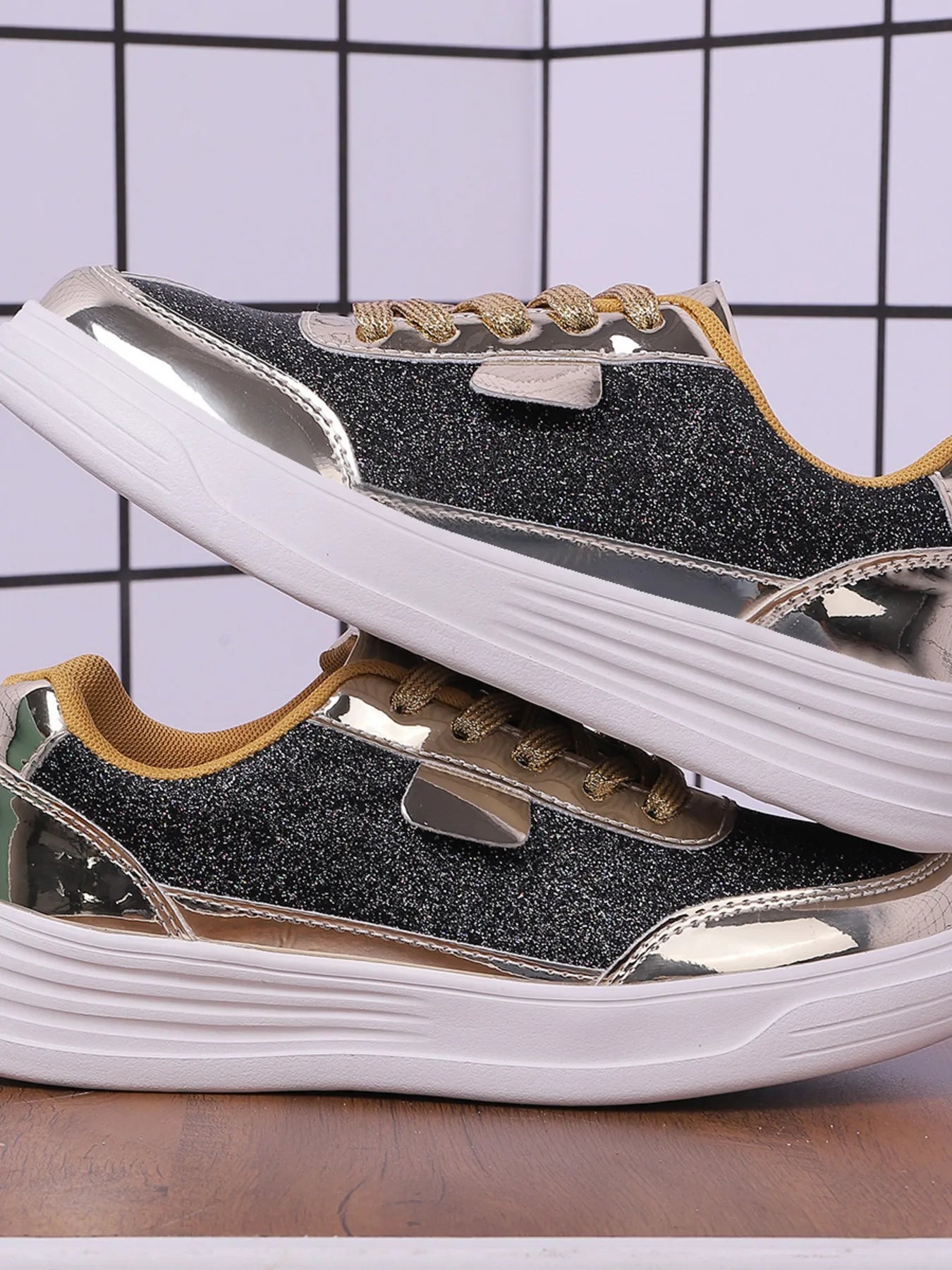 Trainers marche plateforme shoes casual for women | Carine -2