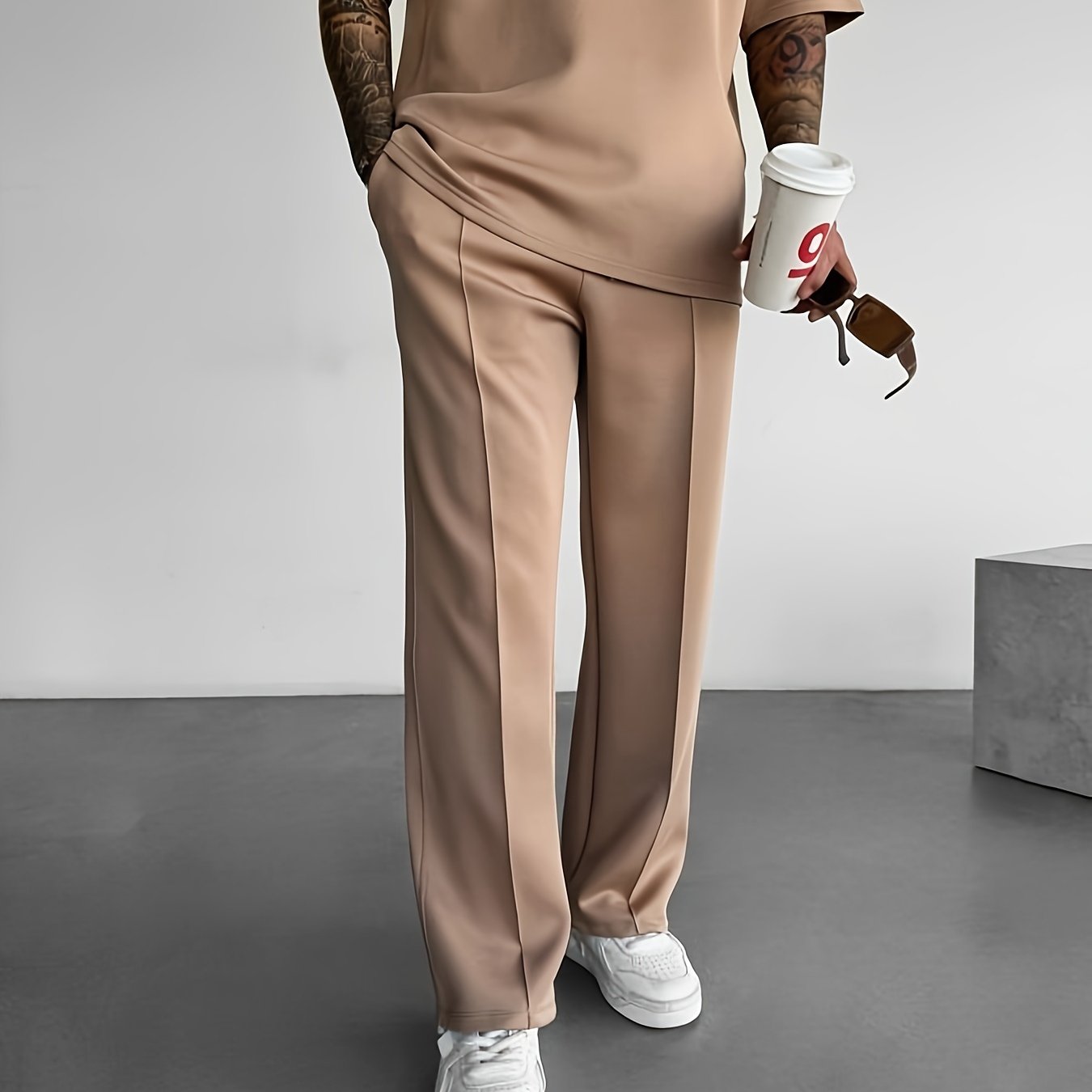 Classic pleated everyday trousers for men | Ellison -24