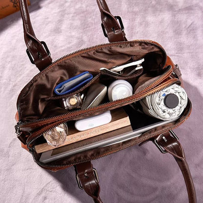 Chic leather bag for women | Silke -4
