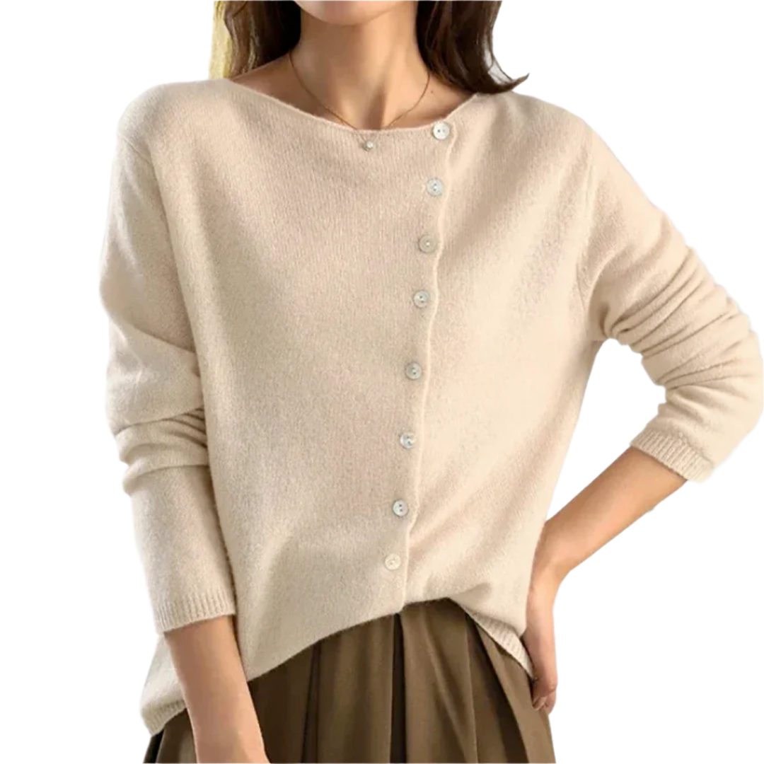 Cardigan elegant boutons for women | Perrin -2