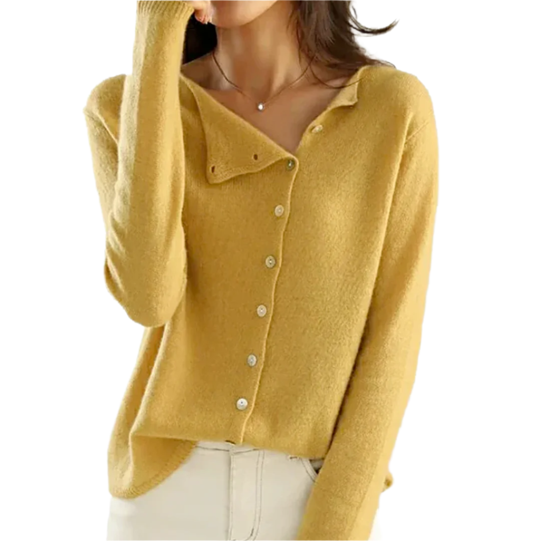 Cardigan elegant boutons for women | Perrin -4