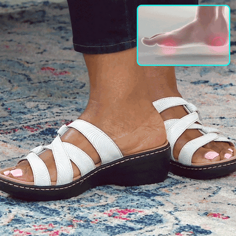 Comfortable orthopedic sandals for women | Nora -6