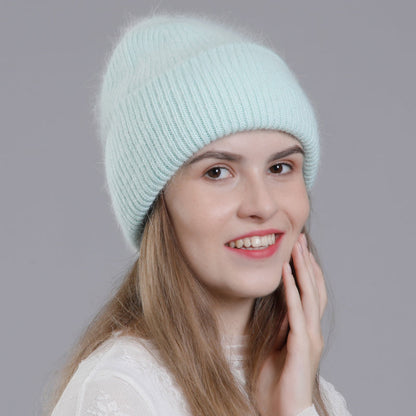 Bonnet winter knitted piece for women | Thalia -8