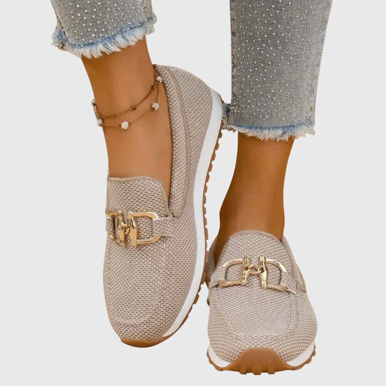 Classic orthopaedic loafer sneakers for women | Selene -1