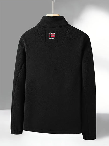 Outdoor performance fleece jacket high coat for men | Rowan -27