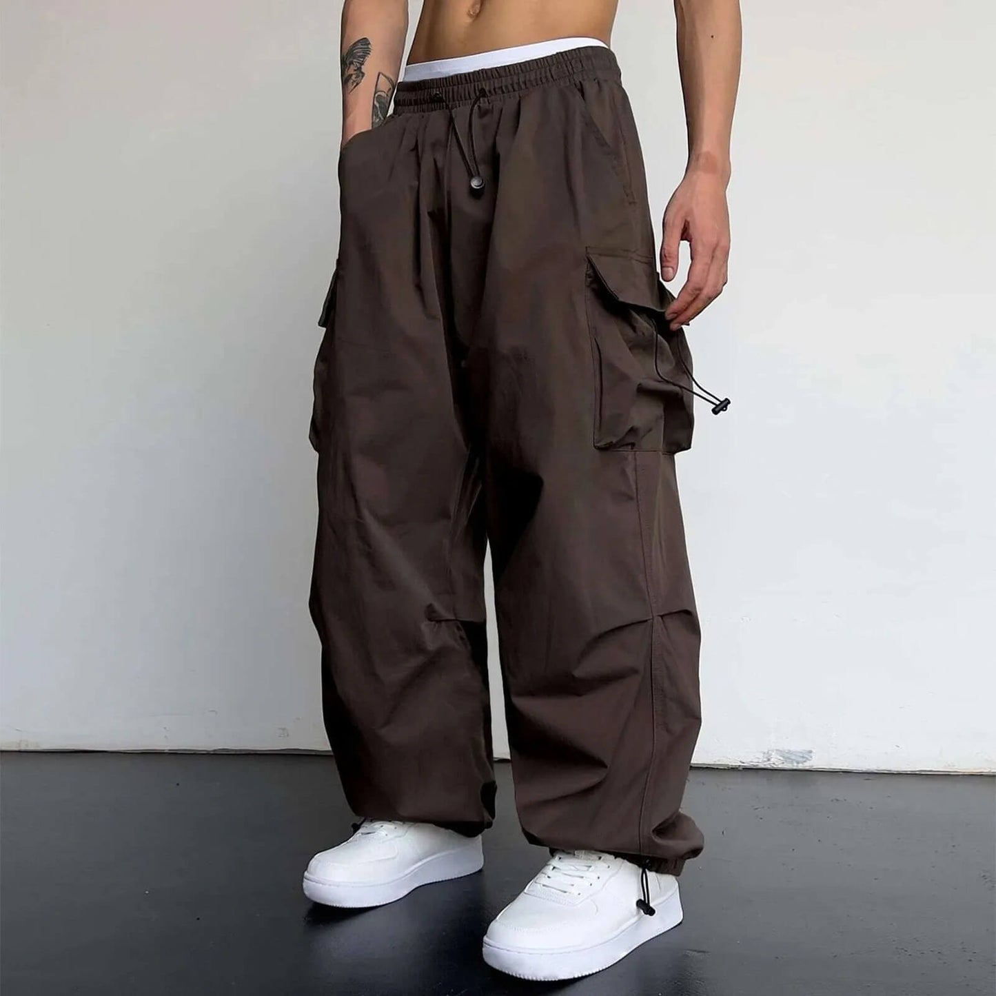 Relaxed fit cargo for men | Axel -16