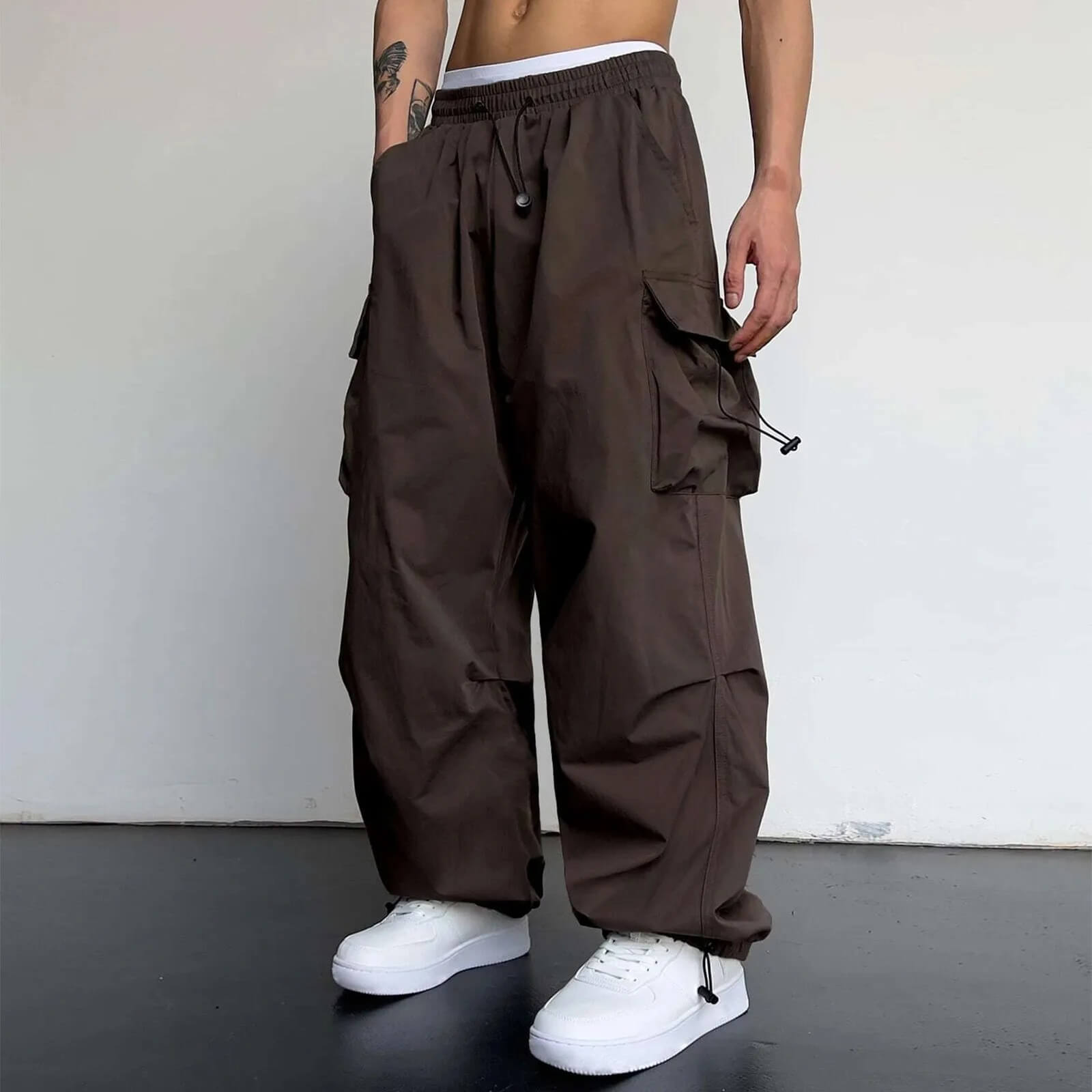 Relaxed fit cargo for men | Axel -16