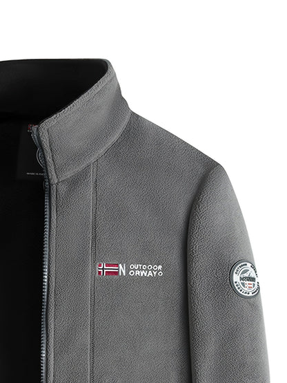 Outdoor performance fleece jacket high coat for men | Rowan -22