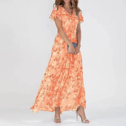 Glamorous tummy-covering dress for women | Amber -1
