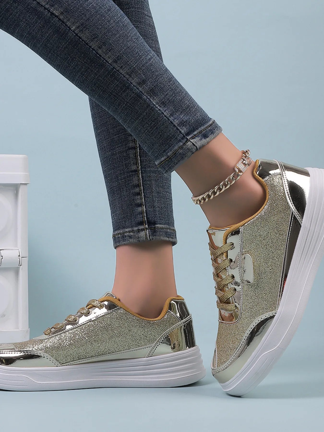 Trainers marche plateforme shoes casual for women | Carine -11
