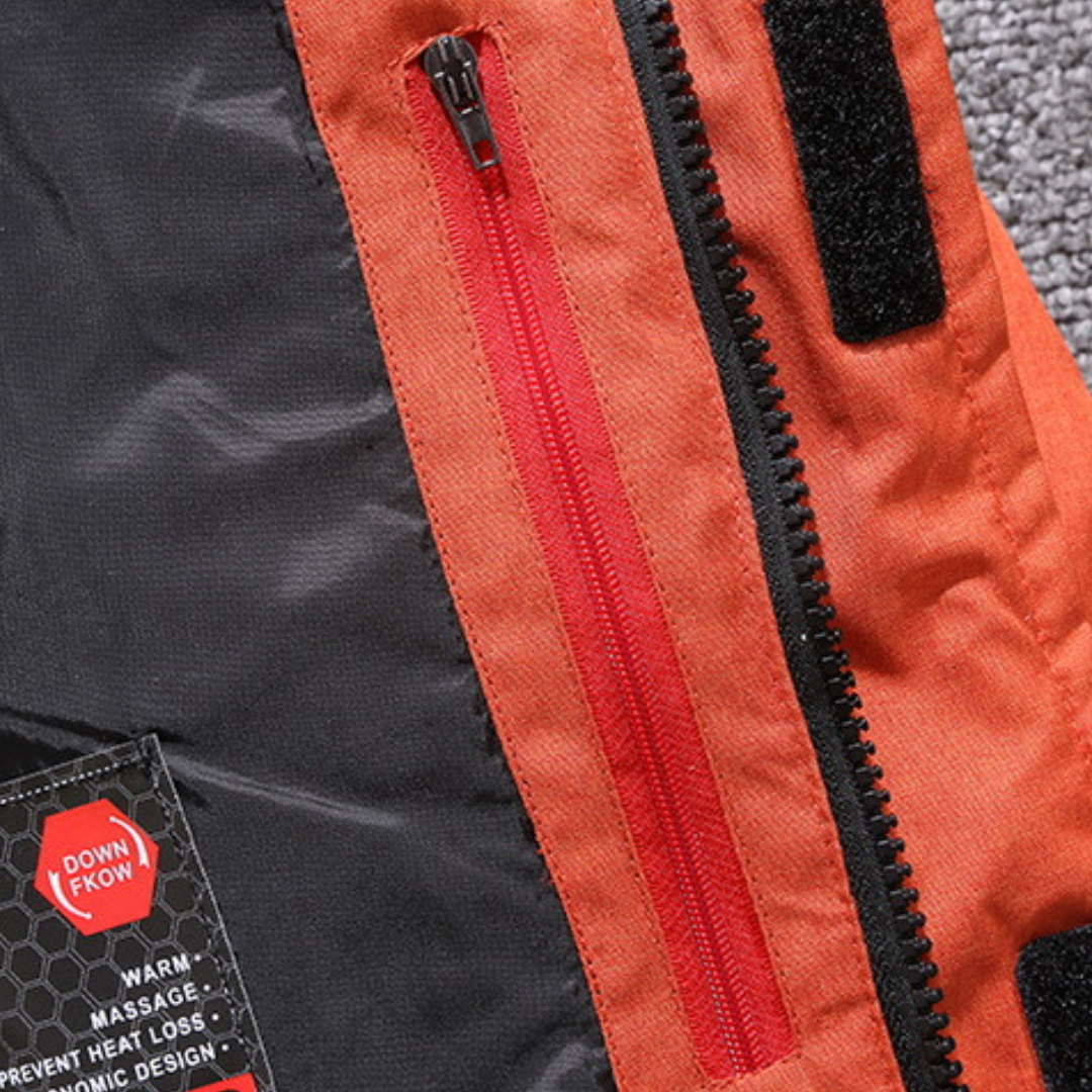 Warm thick fleece-lined winter parka for men | Nordfall -15