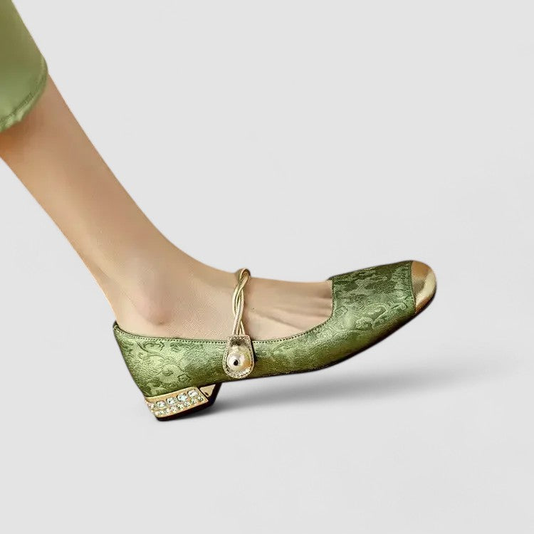 Classic orthopaedic mary jane everyday flats for women | Olivia -4