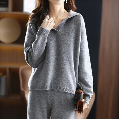 Elegant two-piece lounge set for women | Selene -9