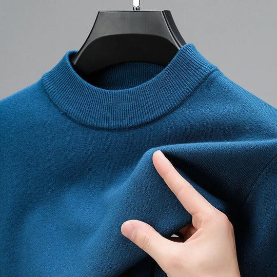 Classic structured cashmere jumper for men | Everett -3