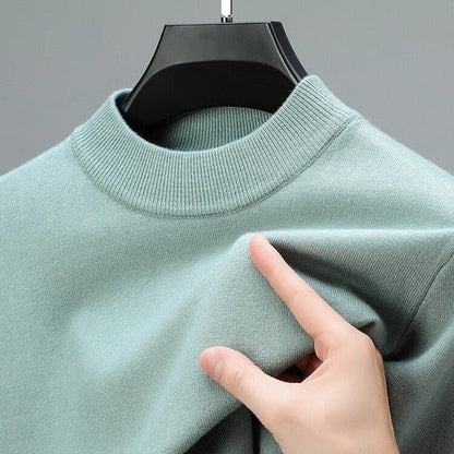 Classic structured cashmere jumper for men | Everett -4