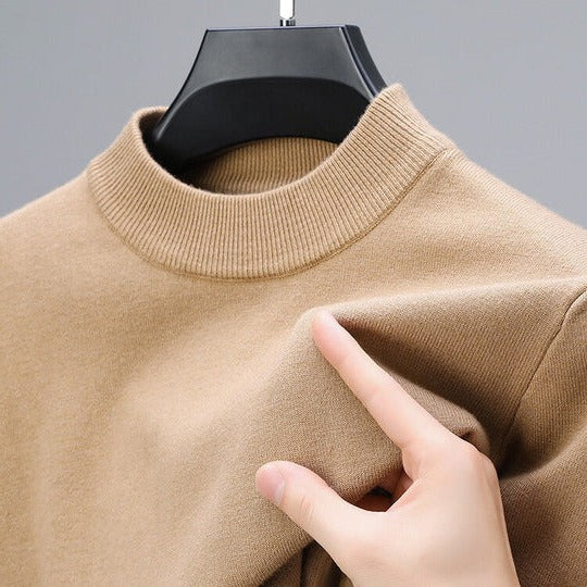 Classic structured cashmere jumper for men | Everett -1