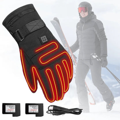 Touchscreen heated winter gloves for women | FrostGuard -1