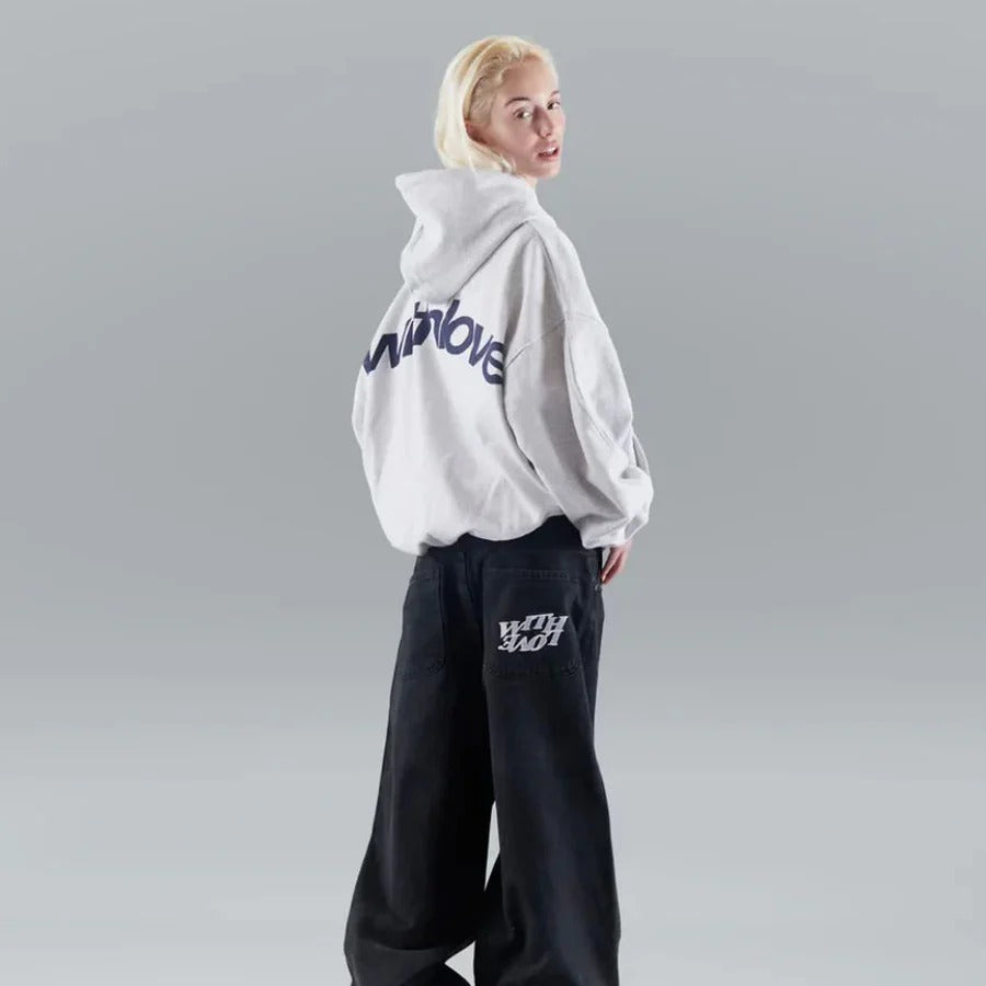 Relaxed streetwear jumper for women | Nova -6