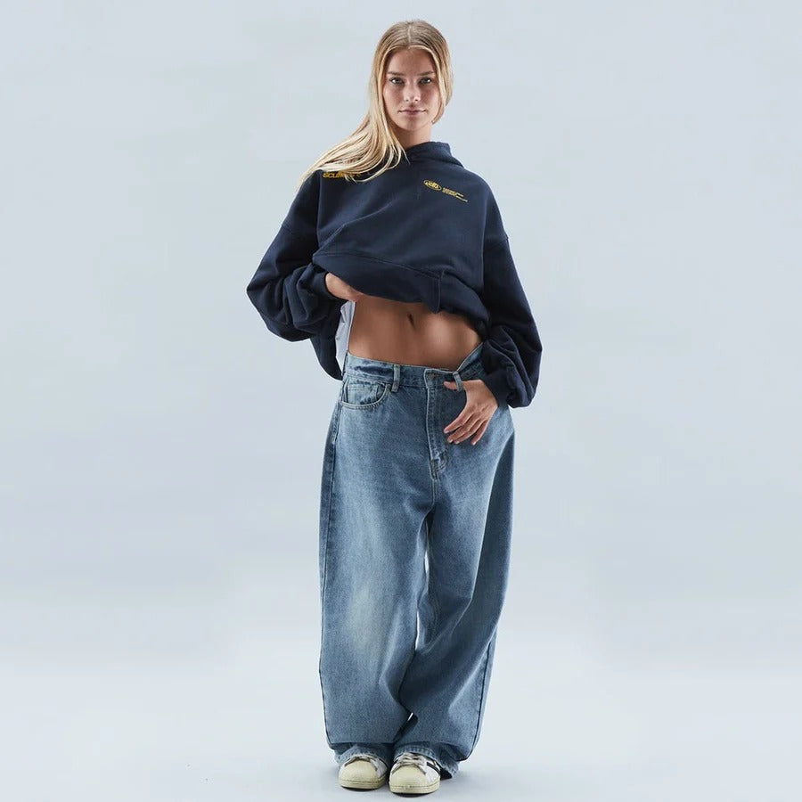 Relaxed streetwear jumper for women | Nova -4