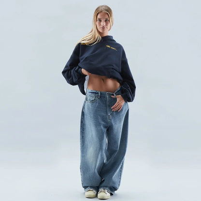 Relaxed streetwear jumper for women | Nova -4