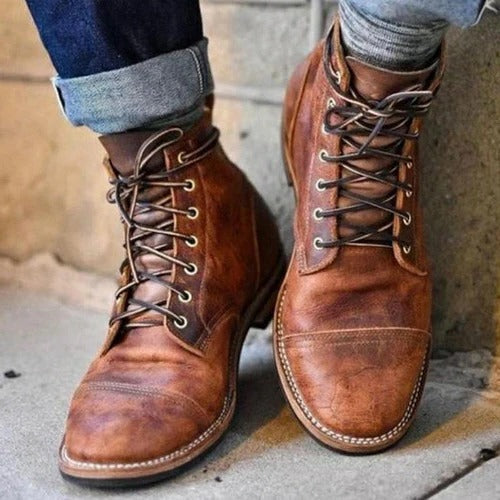 Retro ankle utility boots for men | Nolan -1