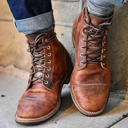 Retro ankle utility boots for men | Nolan -1