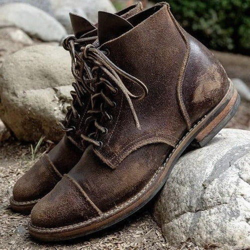Retro ankle utility boots for men | Nolan -3
