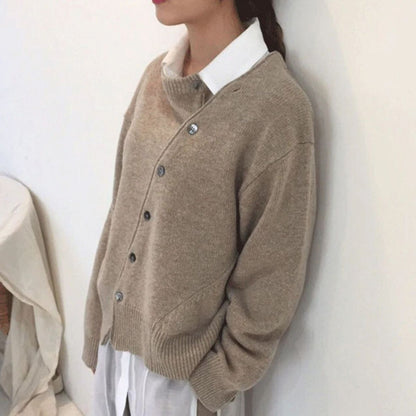 Soft autumn cashmere jumper for women | Lucille -6