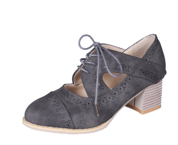 Stylish orthopedic vintage shoes for women | Mabel -9