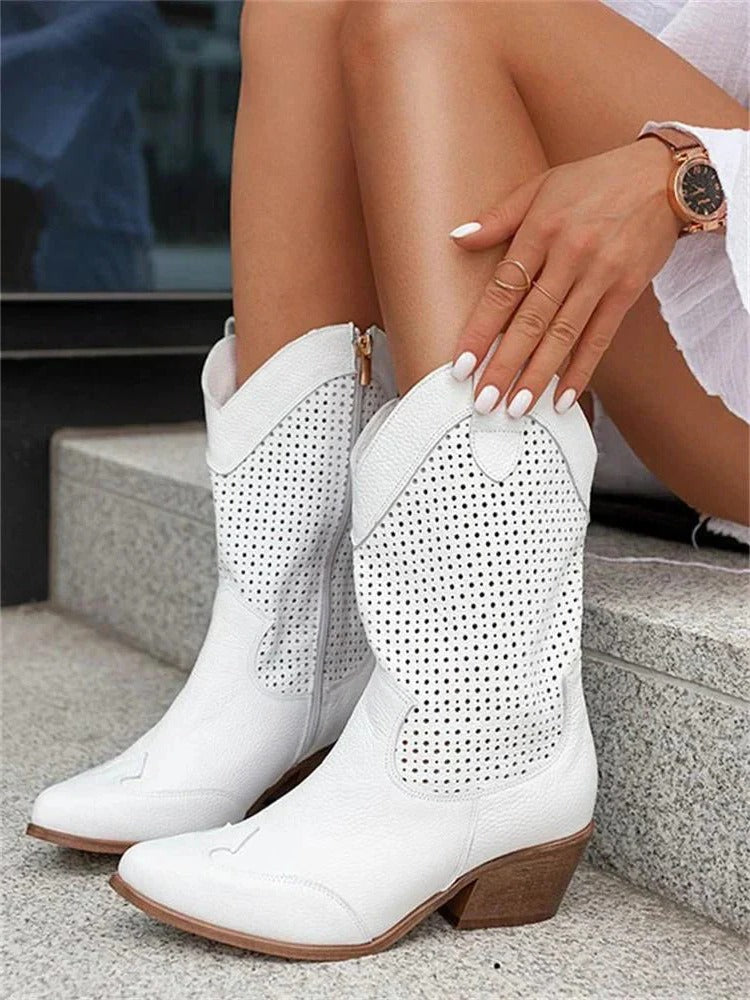 Mid-calf cowboy boots for women | Marlowe -1