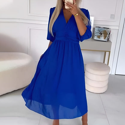 Dress fluide pleated for women | Vanya -3