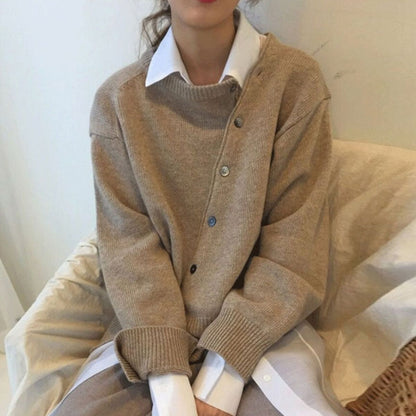 Soft autumn cashmere jumper for women | Lucille -1