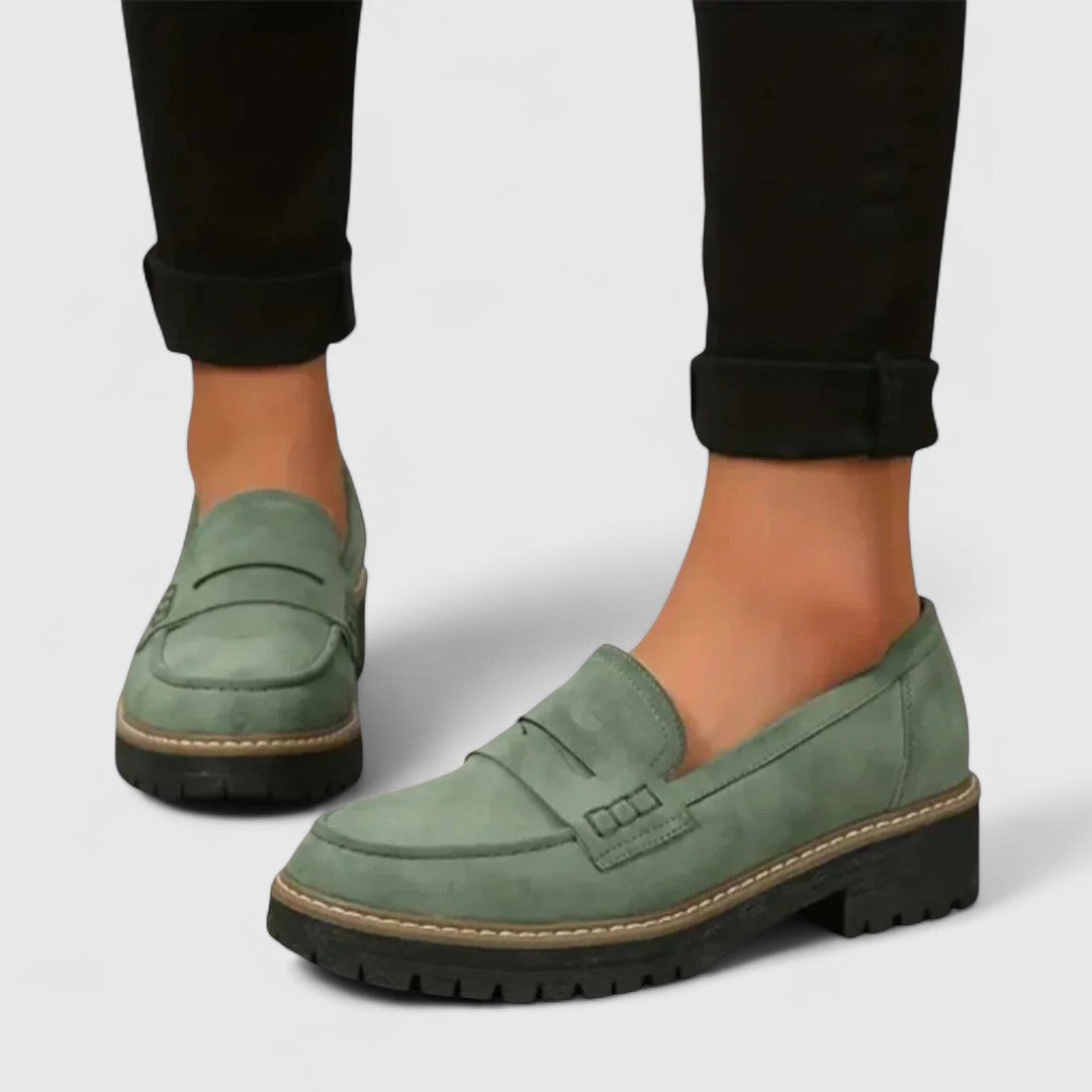 Classic orthopaedic everyday loafers for women | Savrani -5