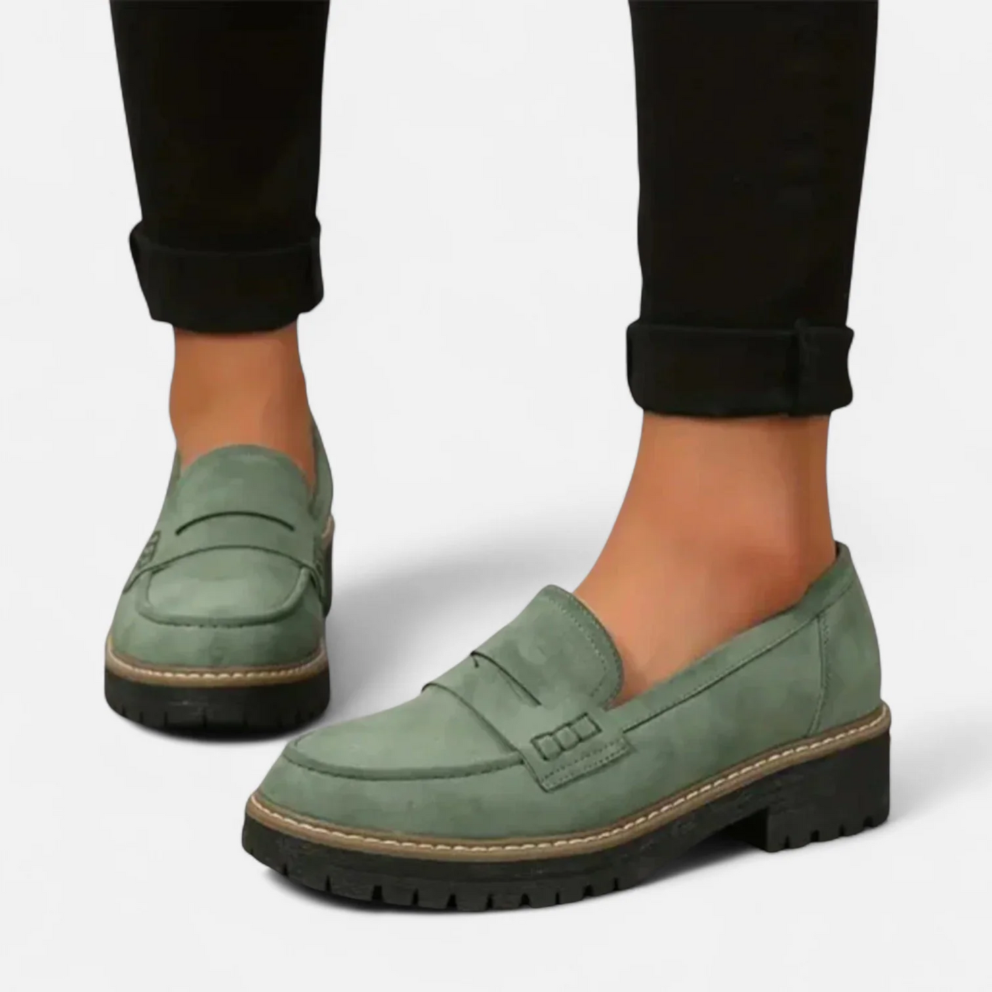 Aurelle Savrani orthopaedic comfort loafers for women