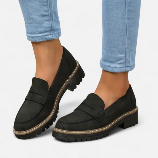 Aurelle Savrani orthopaedic comfort loafers for women