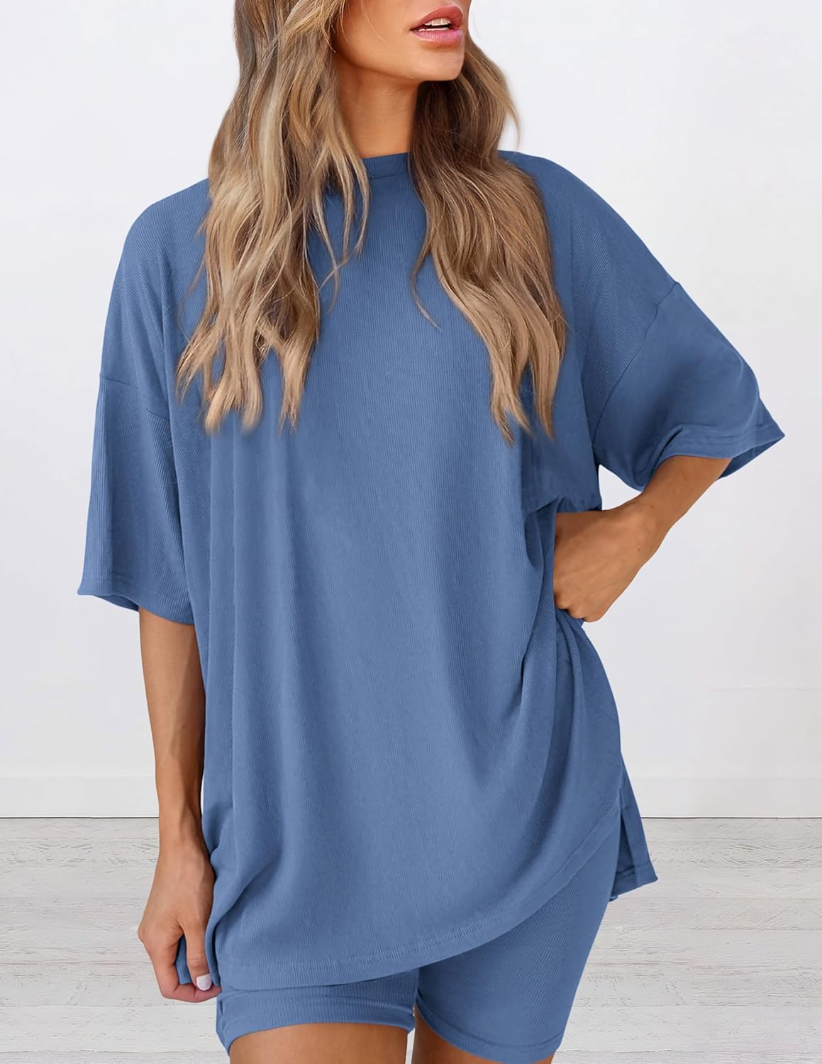 Two-piece lounge set for women -26