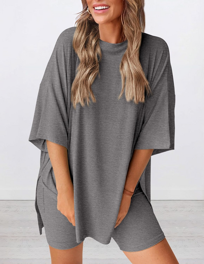 Two-piece lounge set for women -17