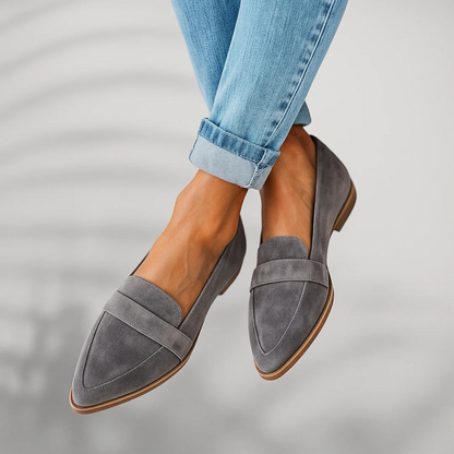 Aurelle elegant orthopaedic spring loafers for women