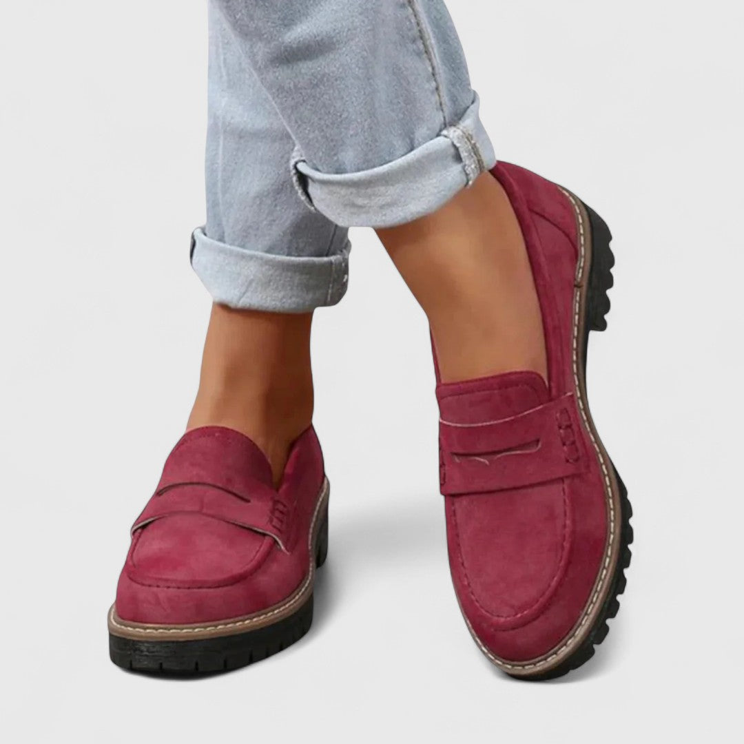 Classic orthopaedic everyday loafers for women | Savrani -6