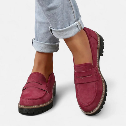 Aurelle Savrani orthopaedic comfort loafers for women